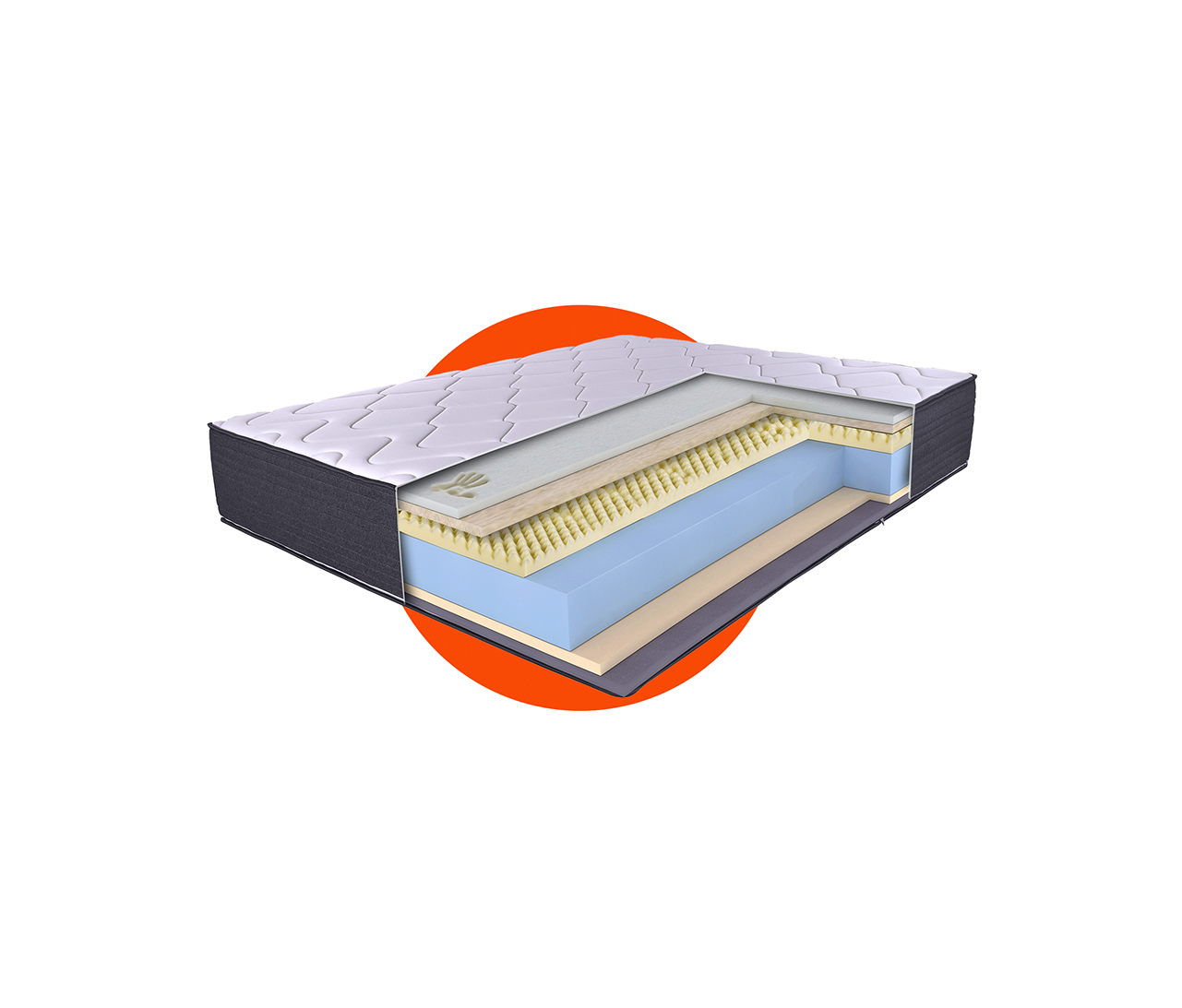 Colchón Massage 5 Zonas sección